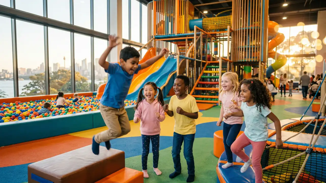 Indoor play centres and kids activities in Sydney — find play spaces near you
